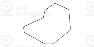 Кронштейн крыла Л Вх
 BMW 41117174333