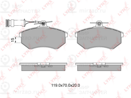 Запчасть LYNX BD1201