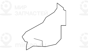 Перегородка отсека вспом.мех.двигателя П
 BMW 41117180942