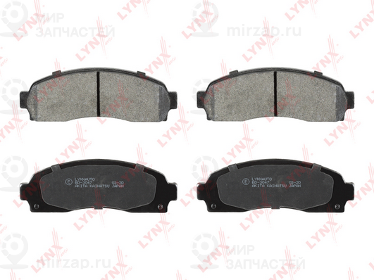 Комплект тормозных колодок, дисковый тормоз LYNX BD3047