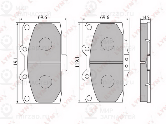 Запчасть LYNX BD7107