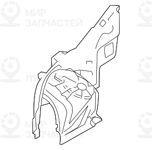Брызговик л пд
 BMW 41117377771