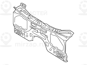 Щит передка
 BMW 41117382211
