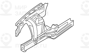 Колесная ниша п пд
 BMW 41118265558
