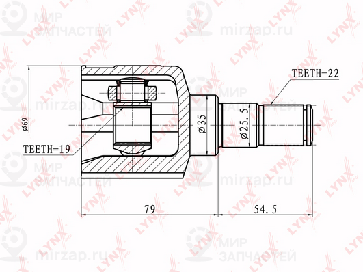 Запчасть LYNX CI1804