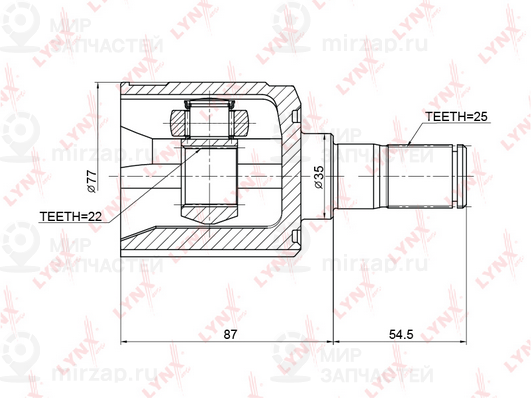 Запчасть LYNX CI3708