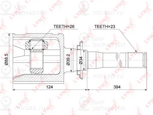 Запчасть LYNX CI3731