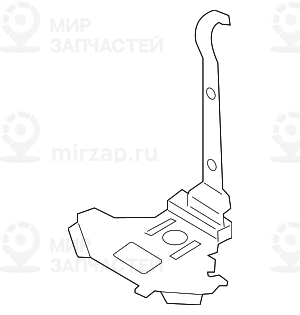 Кронштейн аккумуляторной батареи Зд
 BMW 41123404991