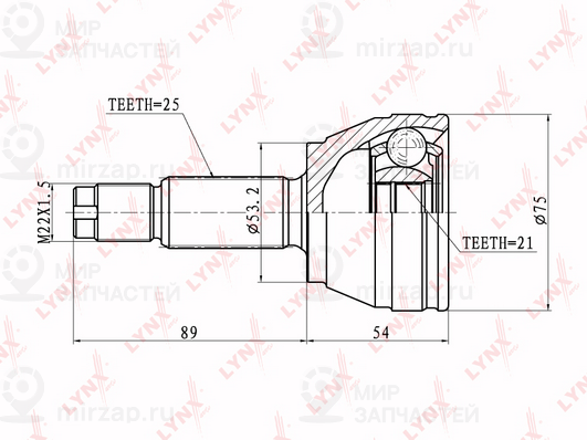 Запчасть LYNX CO3009