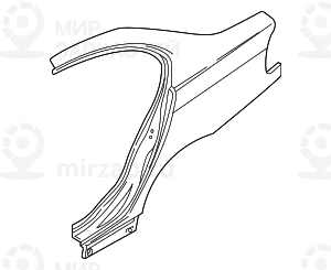 Крыло Л Зд
 BMW 41137062573