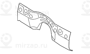 Щит передка
 BMW 41137152823