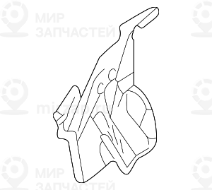 Перегородка Л
 BMW 41138208655