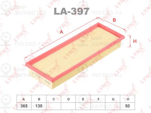 Запчасть LYNX LA397