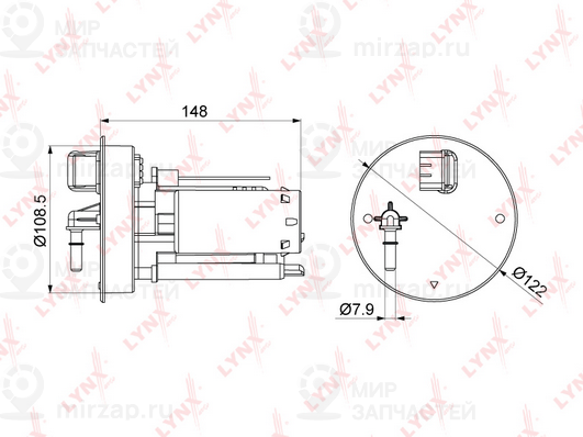 Запчасть LYNX LF1076M