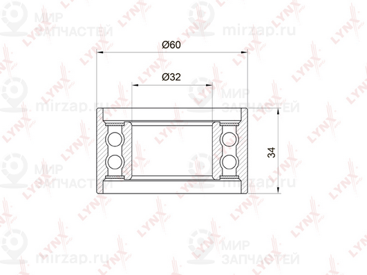 Запчасть LYNX PB1057