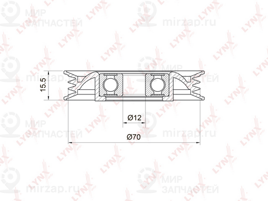 Запчасть LYNX PB5040