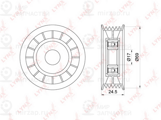 Запчасть LYNX PB5164