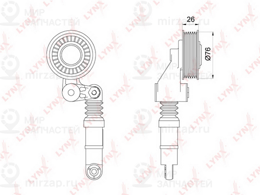 Запчасть LYNX PT3188