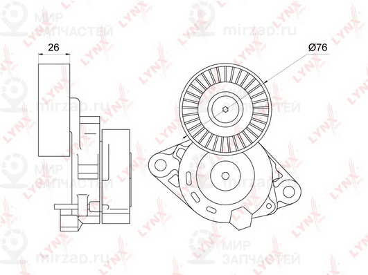Запчасть LYNX PT3320