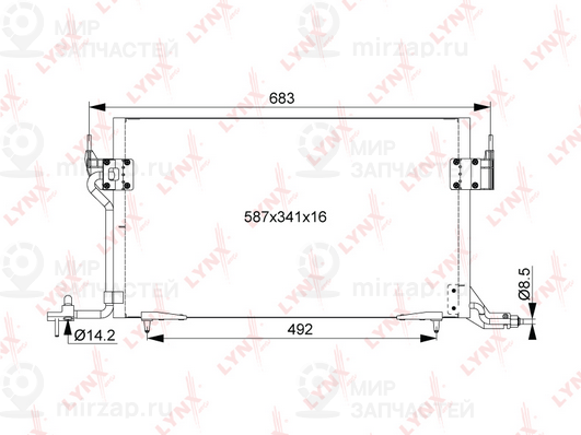 Запчасть LYNX RC0180