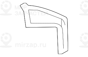 Ленточная тяга задней стойки Л
 BMW 41217144957