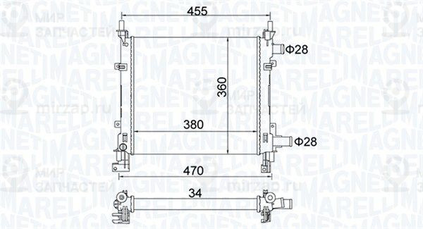 Запчасть MAGNETI MARELLI 350213161900