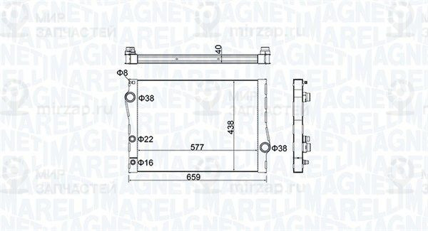 Запчасть MAGNETI MARELLI 350213163500