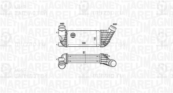 Интеркулер MAGNETI MARELLI 351319204260