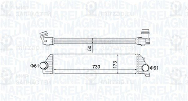 Интеркулер MAGNETI MARELLI 351319205410