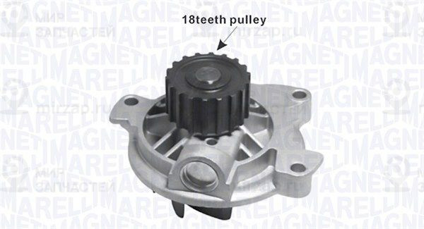 Водяной насос, охлаждение двигателя MAGNETI MARELLI 352316171172