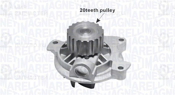 Водяной насос, охлаждение двигателя MAGNETI MARELLI 352316171183
