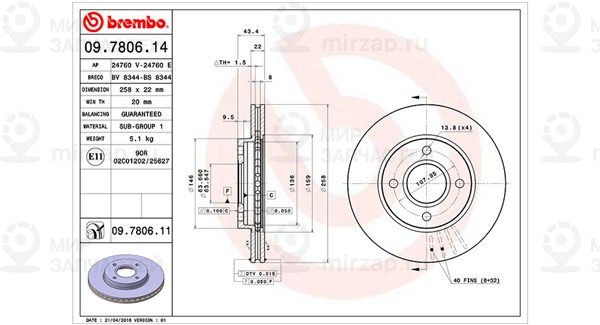 Тормозной диск MAGNETI MARELLI 360406026000