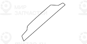 Консоль верхнего багажника
 BMW 41217198335