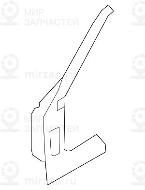 Передняя стойка Л Наруж
 BMW 41217204469