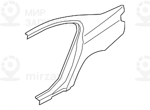 Крыло Л Зд
 BMW 41217204487