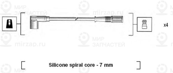 Комплект проводов зажигания MAGNETI MARELLI 941095720610