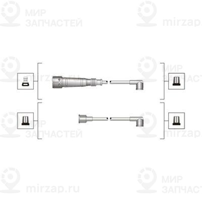 Комплект проводов зажигания MAGNETI MARELLI 941319170004