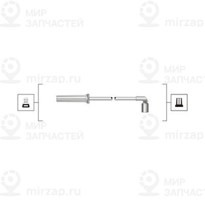 Комплект проводов зажигания MAGNETI MARELLI 941319170010