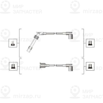 Комплект проводов зажигания MAGNETI MARELLI 941319170027