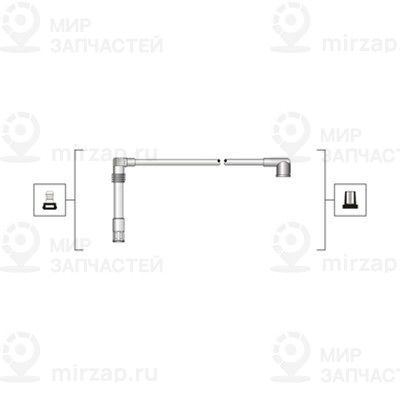 Комплект проводов зажигания MAGNETI MARELLI 941319170082