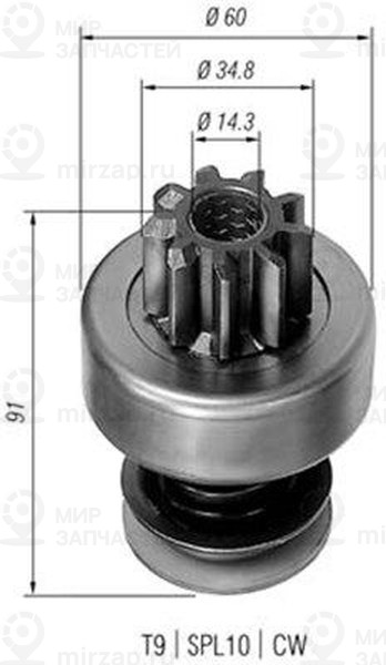 Запчасть MAGNETI MARELLI AMB0102