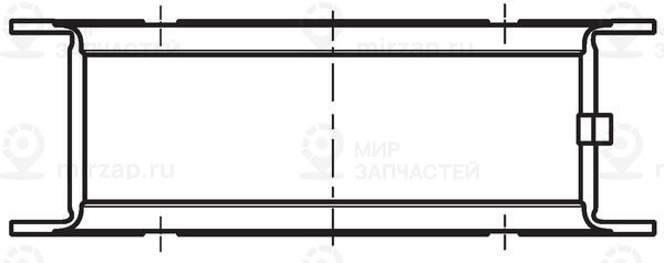 Запчасть MAHLE 001FL10358000