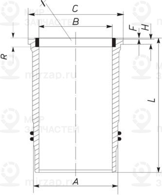 Запчасть MAHLE 005WN1001