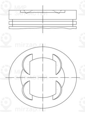 Запчасть MAHLE 011PI00110000