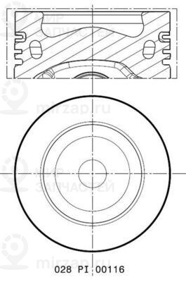 Запчасть MAHLE 028PI00116000