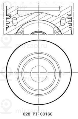 Запчасть MAHLE 028PI00160000