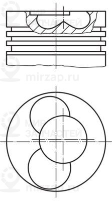 Запчасть MAHLE 0304002