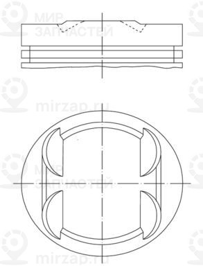Запчасть MAHLE 0331800
