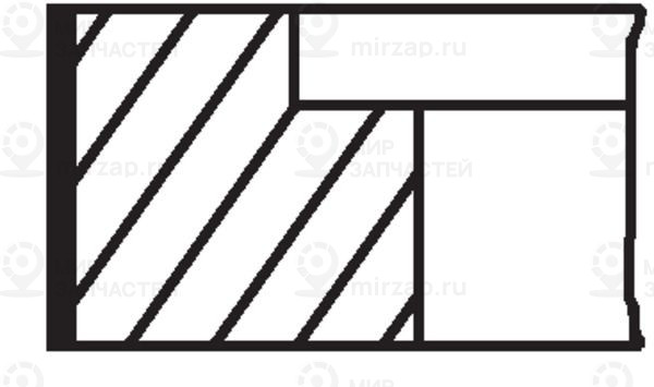 Запчасть MAHLE 03489N2
