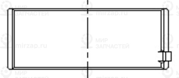 Подшипник коленвала MAHLE 061HL19078000